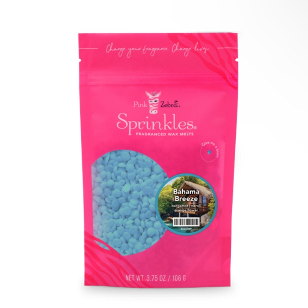 Bahama Breeze Pink Zebra Sprinkles